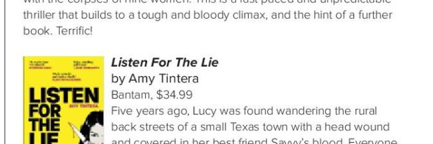 CANBERRA WEEKLY 21 MARCH 2024: NEW CRIME NOVELS BY JUAN GOMEZ-JURADO, SULARI GENTILL and AMY TINTERA