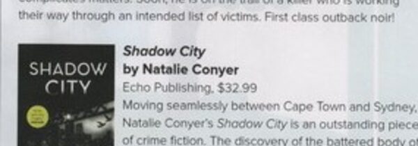 CANBERRA WEEKLY 3 OCTOBER 2024: NEW AUSSIE CRIME BY DAVE WARNER, NATALIE CONYER, AND ALAN CARTER