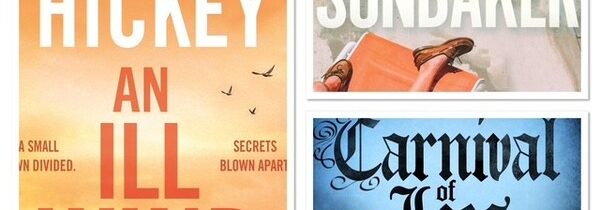 CANBERRA WEEKLY 24 JULY 2025: NEW CRIME FICTION BY D.V. BISHOP, MARGARET HICKEY and P. A. THOMAS